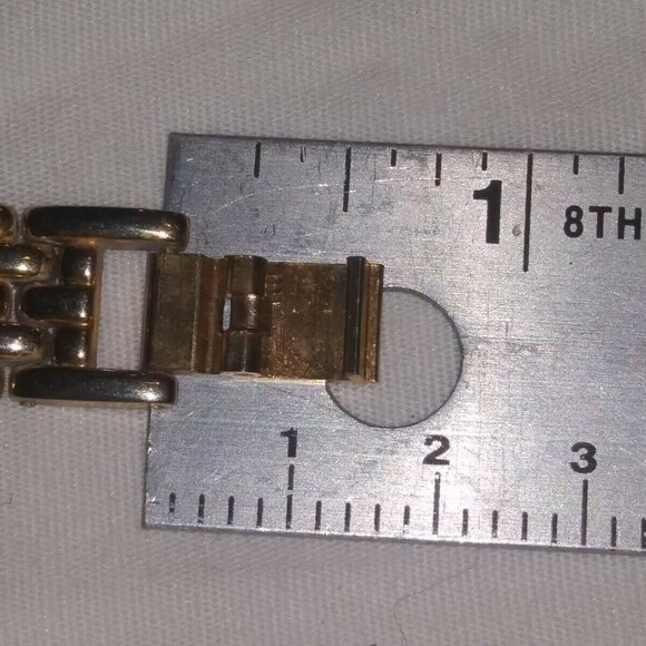 EJ LADIES OVAL FACE WRISTWATCH w/DIAMOND CHIPS CA 00587 - Picture 10 of 12